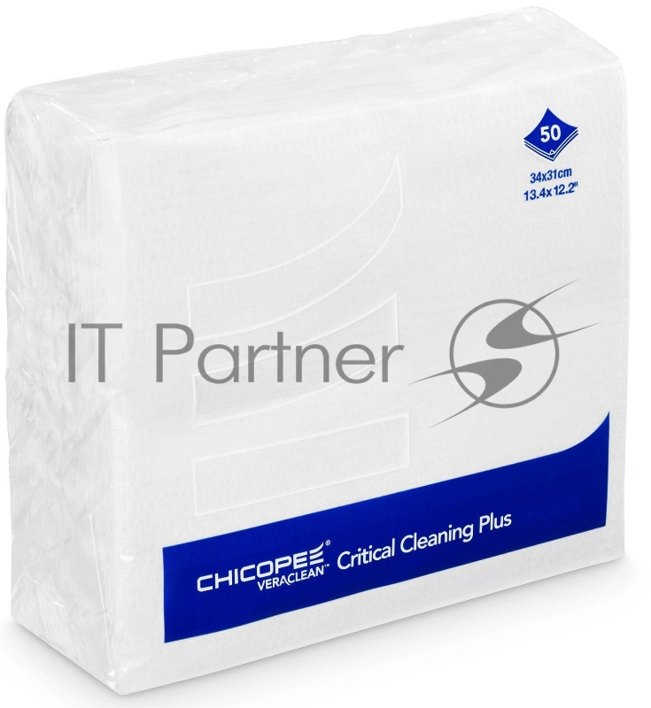 Салфетки абсорбирующие высокопрочные Veraclean Critical Cleaning Wiper белые (Katun/Chicopee) пак/50шт