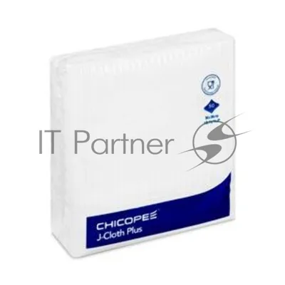 Салфетки универсальные чистящие многократные J-Cloth Plus Medium Wiper белые (Katun/Chicopee) пак/50шт