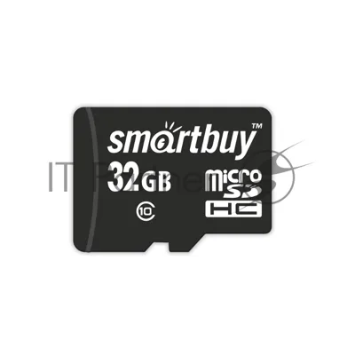 Флеш карта Micro SDHC 32Gb Smartbuy Class 10, адаптер в комплектеLE