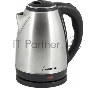 Чайник электрический Homestar HS-1010 1.8л, стальной,1500 Вт, (003013)