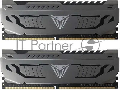 Оперативная память Patriot Viper Steel, DDR4, 16GB (2x8 GB), 3600 MHz, CL17, DIMM, радиатор, черный