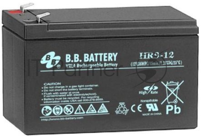 Батарея для ИБП B.B.Battery HR 9-12 (12V 9Ah)