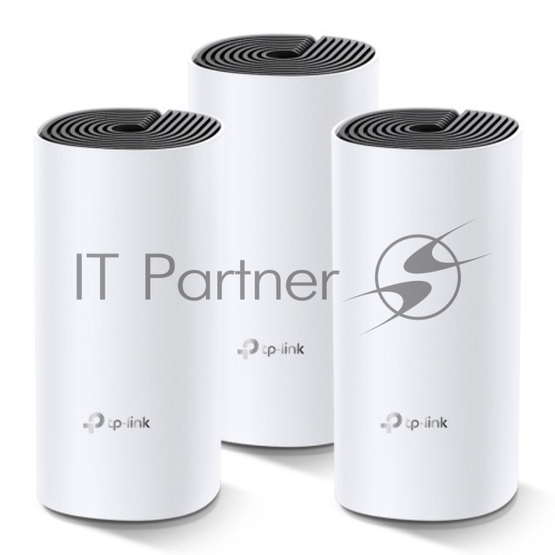 Бесшовный Mesh роутер TP-Link Deco M4 (DECO M4(3-PACK)) AC1200 10/100/1000BASE-TX (упак.:3шт)