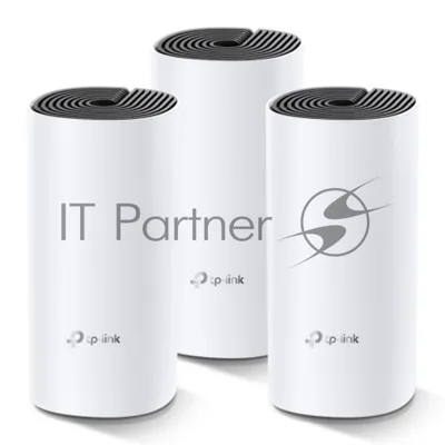 Бесшовный Mesh роутер TP-Link Deco M4 (DECO M4(3-PACK)) AC1200 10/100/1000BASE-TX (упак.:3шт)