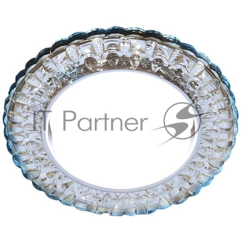 Точечный светодиодный светильник Ambrella Light хром/прозрачный GX53+3W/LED COLD/ G315 CL/CLD