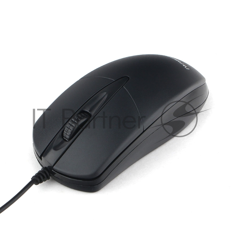 Мышь проводная Гарнизон GM-220 черный, 1000 dpi, USB, кнопки - 3