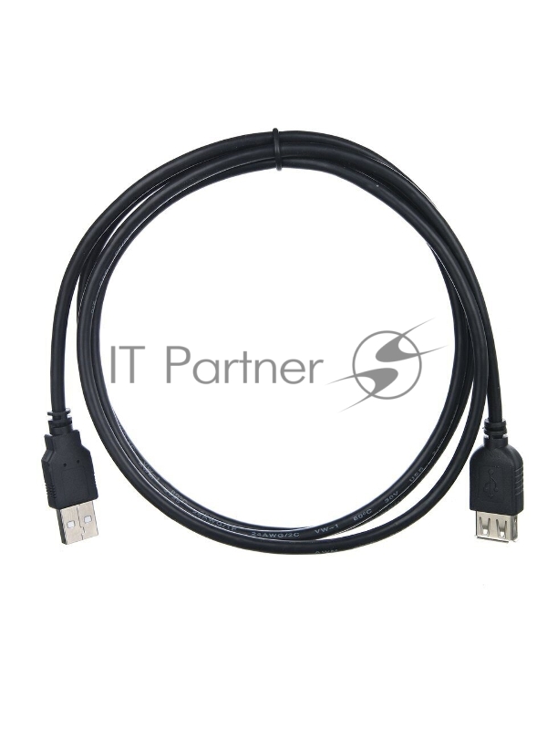 Кабель-удлинитель TELECOM USB2.0 Am-->Af 1,5 м черный TUS6990-1.5M