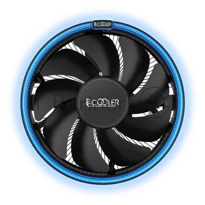Кулер PCCooler E126MB черный 120мм алюминий 1800rpm 26.5db 4-pin 92W 70мм