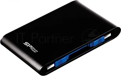 Внешний HDD 2.5" Silicon Power Armor A80, 2TB, USB 3.2 Gen 1 Type-A, 5400 rpm, черный
