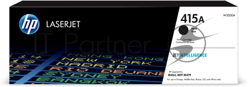 Тонер Картридж HP 415A W2030A черный (2400 стр.) для HP LJ M454/MFP M479