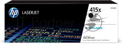Картридж лазерный HP 415X W2030X черный для HP LJ M454/MFP M479 (7500 стр.)