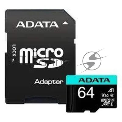 Флеш карта MICROSDXC UHS-I U3 V30S A2 100/75 MB/s 64Gb RETAIL W/1 ADAPTER