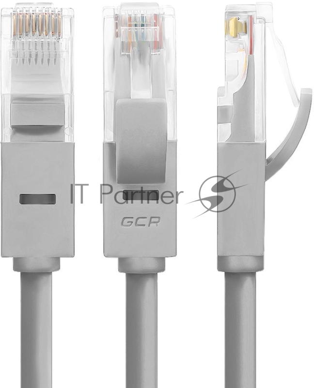 Патч-корд Greenconnect прямой 40.0m, UTP кат.5e, серый, позолоченные контакты, 24 AWG, литой, GCR-LNC03-40.0m, ethernet high speed 1 Гбит/с, RJ45, T568B Greenconnect Патч-корд прямой 40.0m, UTP кат.5e, серый, позолоченные контакты, 24 AWG, литой, GCR-LNC03-40.0m, ethernet high speed 1 Гбит/с, RJ45, T568B