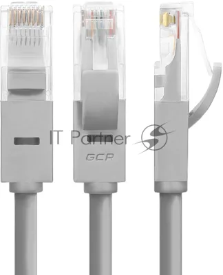 Патч-корд Greenconnect прямой 40.0m, UTP кат.5e, серый, позолоченные контакты, 24 AWG, литой, GCR-LNC03-40.0m, ethernet high speed 1 Гбит/с, RJ45, T568B Greenconnect Патч-корд прямой 40.0m, UTP кат.5e, серый, позолоченные контакты, 24 AWG, литой, GCR-LNC03-40.0m, ethernet high speed 1 Гбит/с, RJ45, T568B