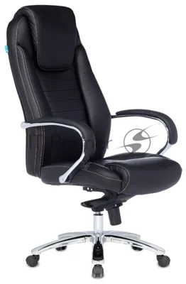 Кресло Бюрократ T-9923SL/BLACK черный, кожа