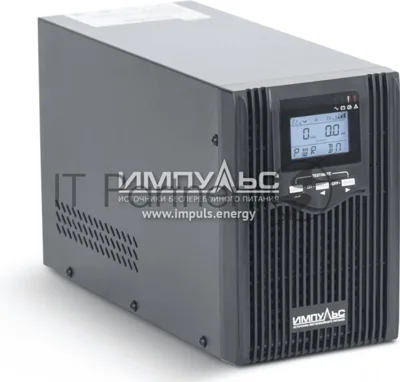 Источник бесперебойного питания Импульс Интерактивная, 2000 ВА/1600 Вт, Tower, IEC, LCD, USB, USB, SmartSlot