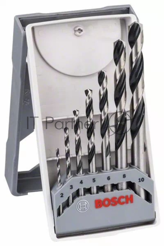 Набор сверл BOSCH 2.608.577.347 HSS PointTeQ 7шт Mini X-Line