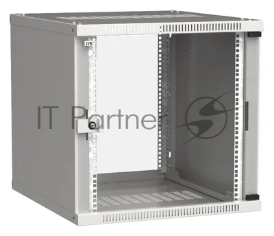 Шкаф ITK LWE3-12U64-GF LINEA WE 12U 600x450 мм дверь стекло серый