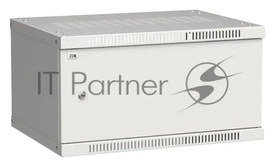 Шкаф ITK LWE3-06U64-MF LINEA WE 6U 600x450 мм дверь металл серый