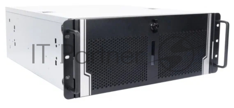 Компьютерный корпус InWin IW-R400-01N/USB3.0*2/Rear fan 8025мм 4200RPM*2/Front fan 8025мм 4200RPM*2/Front door/Air filter for front door
