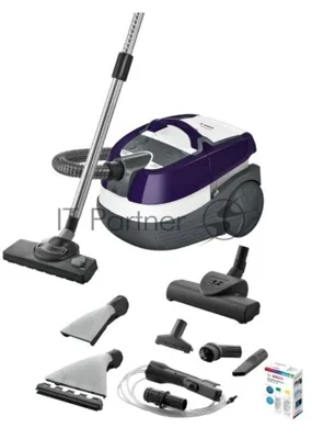 Пылесос Bosch BWD41740 2000Вт фиолетовый