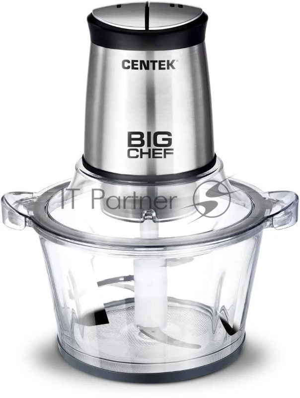 Измельчитель Centek CT-1394, стационарный, серебристый
