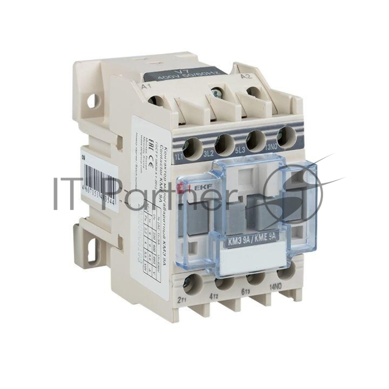 Контактор EKF ctr-s-9-220 КМЭ малогабаритный 9А 220В 1NO EKF PROxima