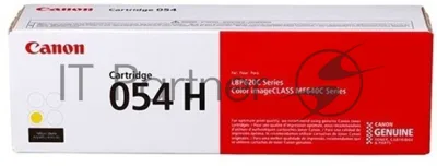 Картридж лазерный Canon 054 H Y 3025C002 желтый (2300 стр.) для Canon MF645Cx/MF643Cdw/MF641Cw/LBP623Cdw/621Cw