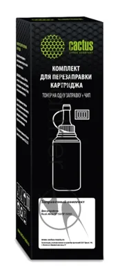 Тонер Cactus CS-RK-SP150HE черный туба 80гр. с чипом для принтера Ricoh Aficio SP 150/SP 150SU