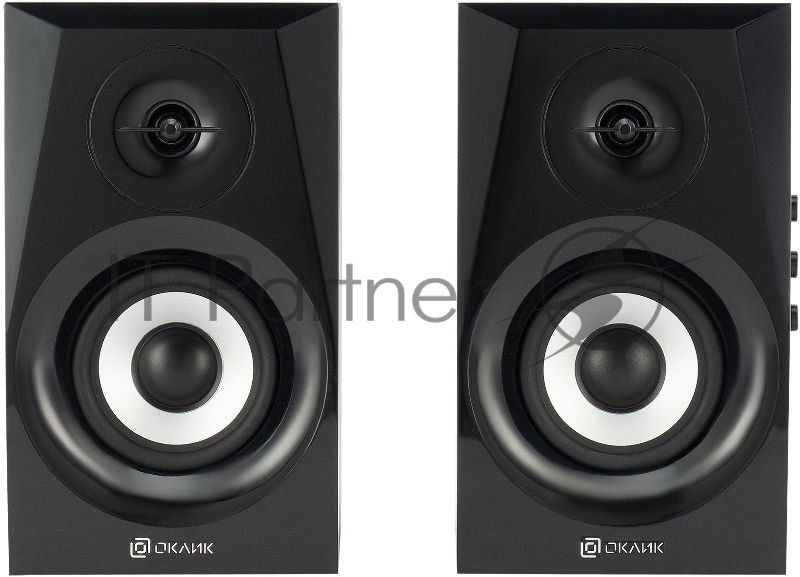 Акустическая система Oklick OK-166 BT 2.0 черный 40Вт