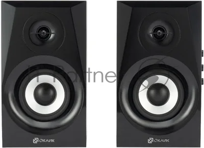 Акустическая система Oklick OK-166 BT 2.0 черный 40Вт