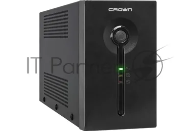 Источник бесперебойного питания Crown CMU-SP650COMBO/650 ВА/390 Вт/2 х CEE 7 (евророзетка), 3 x IEC 320 C13 (компьютерная)