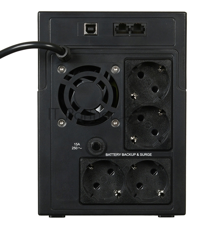 Источник бесперебойного питания Ippon Back Basic 2200 Euro / 2200 ВА / 1320 Вт / 4 x CEE 7 (евророзетка)