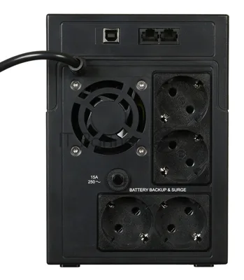 Источник бесперебойного питания Ippon Back Basic 2200 Euro / 2200 ВА / 1320 Вт / 4 x CEE 7 (евророзетка)