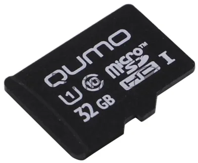 Флеш карта MicroSDHC 32Gb QUMO Class 10 UHS I no adp