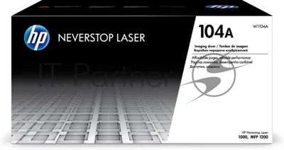 Барабан 104A для HP Neverstop Laser 1000a/w/1200a/w, 20К W1104A (внутри тонер на 5К)