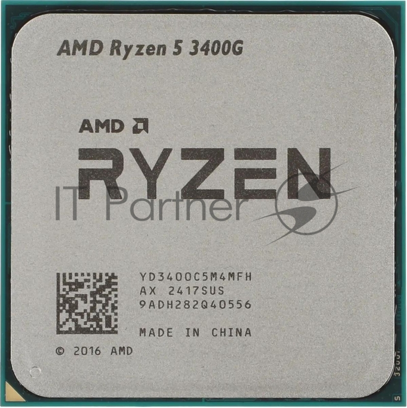 Процессор AMD Ryzen 5 3400G Soc-AM4 3.7GHz OEM