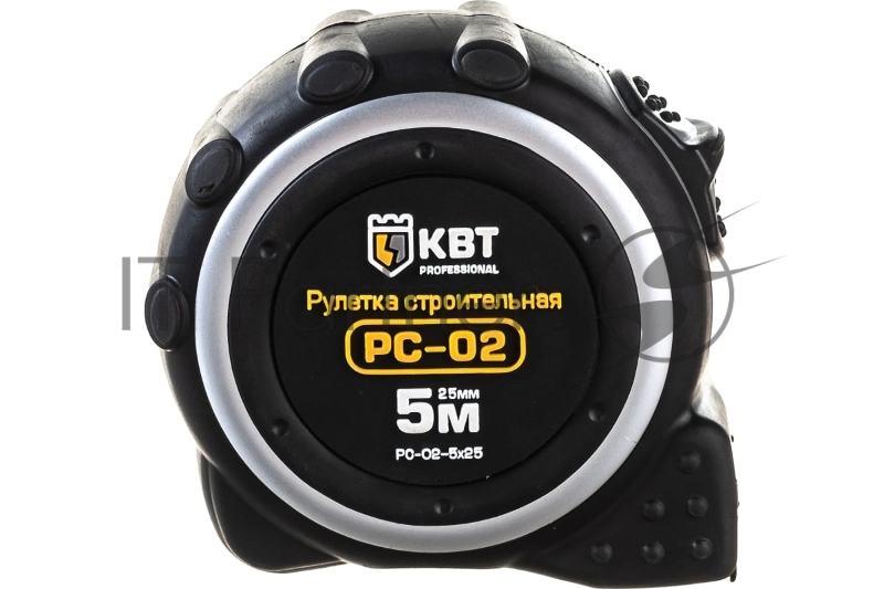Рулетка строительная КВТ РС-02-5х25 78648