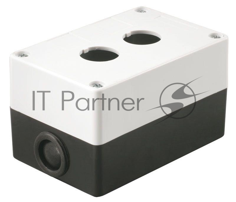 Корпус КП102 IEK BKP10-2-K01 для кнопок 2места белый
