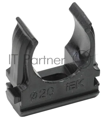 Держатель с защелкой CF20 IEK черный CTA10D-CF20-K02-100