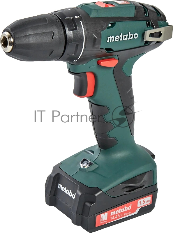 Дрель-шуруповерт Metabo BS 14.4 602206550, 14,4 В, 1,5 Ач, 40 Нм, щеточный