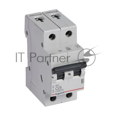 Выключатель автоматический Legrand 419699 RX3 4,5кА 25А 2П C