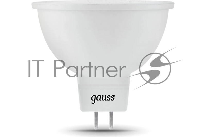 Лампа светодиодная Gauss LED MR16 GU5.3 7W 600lm 2700K 1/10/100