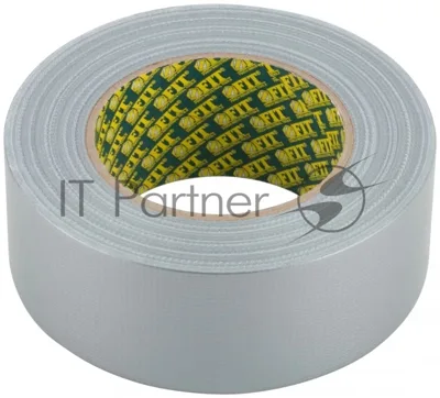 Лента клейкая универсальная армированная FIT IT "Ductape", 48 мм х 50 м 11750
