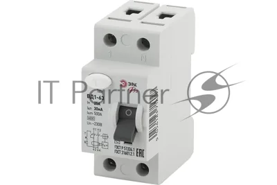 УЗО ЭРА Pro NO-902-24 вд1-63 1p+n 25а 30ма (90/1620)