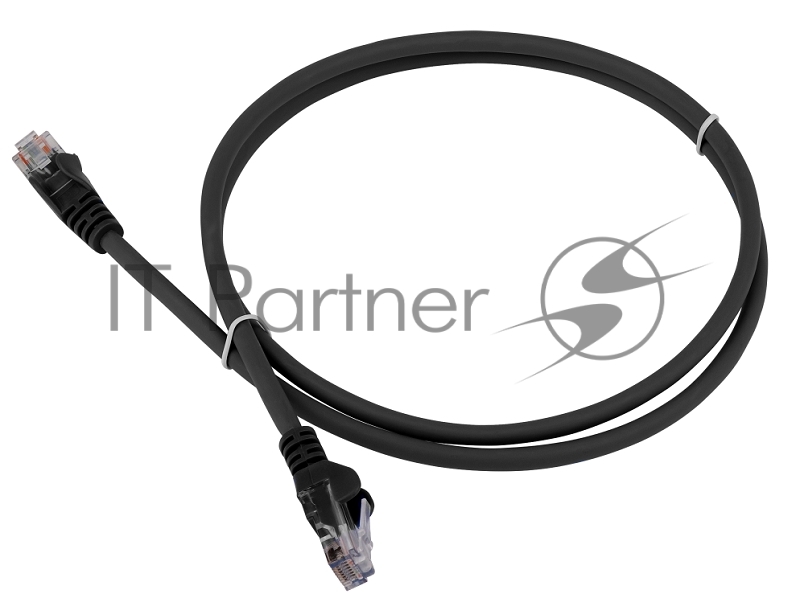 Патч-корд LANMASTER LSZH UTP cat.6, 5.0 м, черный