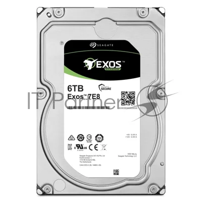 Жесткий диск HDD Seagate Exos 7E8 1Tb 7200rpm SAS 256Mb 3.5"