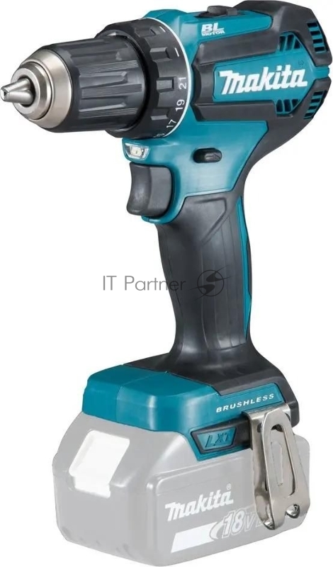 Дрель-шуруповерт Makita DDF485Z, 18 В, 0 Ач, 50 Нм, бесщеточный