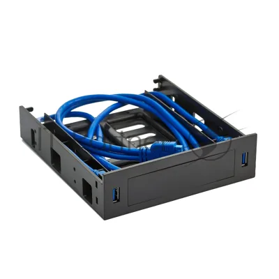 Салазки ExeGate EX280445RUS (переходник) для установки HDD 2.5/3.5" в отсек 5.25" с 2хUSB 3.0 ExeGate HD-2U3