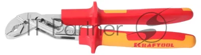 Клещи KRAFTOOL "ELECTRO-KRAFT" 2202-10-25 Cr-Mo сталь двухкомпонентная рукоятка хром 250мм